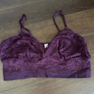 Victoria's Secret Purple Lace Bra Intimates